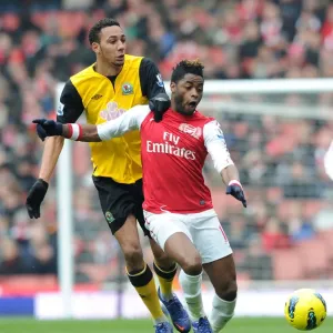 Clash of Midfielders: Alex Song vs. Steven N'Zonzi - Arsenal v Blackburn Rovers, Premier League