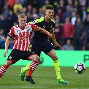 Clash of Midfielders: Gibbs vs Ward-Prowse - Southampton vs Arsenal, Premier League 2016-17