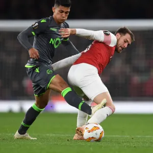 Clash of Midfielders: Ramsey vs. Montero in Arsenal's Europa League Battle Clash of Midfielders: Ramsey vs. Montero in Arsenal's Europa League Battle