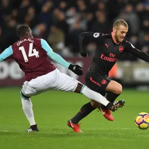 Clash of Midfielders: Wilshere vs. Obiang - West Ham United vs. Arsenal, Premier League 2017-18 Clash of Midfielders: Wilshere vs. Obiang - West Ham United vs. Arsenal, Premier League 2017-18