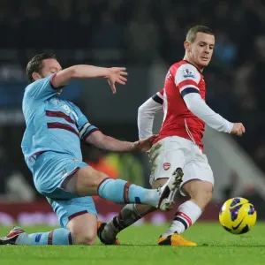 Clash of Midfielders: Wilshere vs. Nolan - Arsenal v West Ham United, Premier League