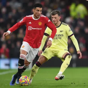 Clash at Old Trafford: Arsenal's Ben White Shuts Down Ronaldo's Manchester United Clash at Old Trafford: Arsenal's Ben White Shuts Down Ronaldo's Manchester United