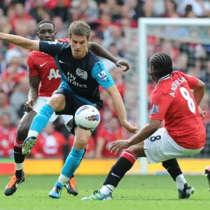 Clash at Old Trafford: Ramsey vs. Anderson & Welbeck Clash at Old Trafford: Ramsey vs. Anderson & Welbeck