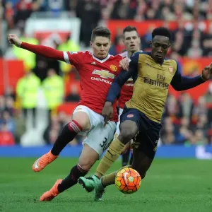 Season 2015-16 Prints: Manchester United v Arsenal 2015/16