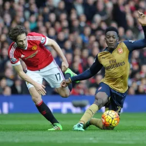 Clash at Old Trafford: Welbeck vs Blind - Premier League Battle Clash at Old Trafford: Welbeck vs Blind - Premier League Battle
