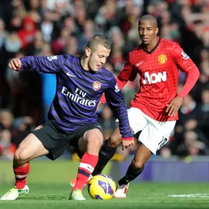 Clash at Old Trafford: Wilshere vs. Young Clash at Old Trafford: Wilshere vs. Young
