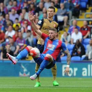 Clash at the Palace: Koscielny vs. Wickham - Premier League Battle Clash at the Palace: Koscielny vs. Wickham - Premier League Battle