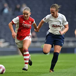 Clash on the Pitch: Tottenham Hotspur Women vs. Arsenal Women - Battle for Supremacy in the MIND Series
