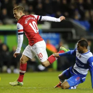 Clash on the Pitch: Wilshere vs Mariappa - Reading vs Arsenal, Premier League 2012-13