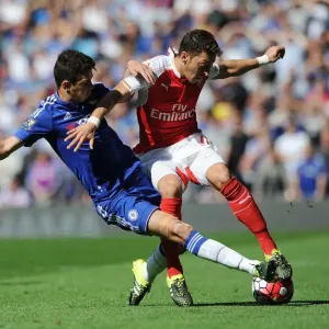 Clash of the Playmakers: Mesut Ozil vs. Oscar, Chelsea vs. Arsenal, Premier League 2015-16 Clash of the Playmakers: Mesut Ozil vs. Oscar, Chelsea vs. Arsenal, Premier League 2015-16