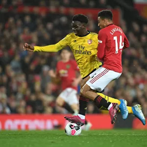 Clash of the Red and Blues: Bukayo Saka vs Ashley Young - Battle at Old Trafford (Manchester United vs Arsenal 2019-20)