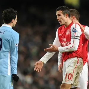 Clash of Rivals: Van Persie vs. Nasri - Manchester City vs. Arsenal, Premier League 2011-12