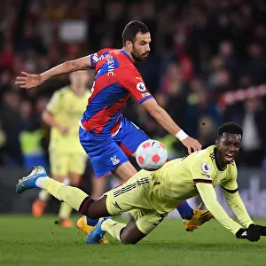 Clash at Selhurst Park: Nketiah vs Milivojevic in Premier League Showdown between Crystal Palace and Arsenal