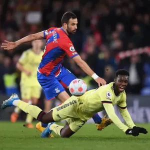 Clash at Selhurst Park: Nketiah vs Milivojevic in Premier League Showdown between Crystal Palace and Arsenal