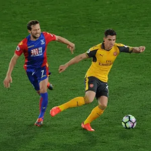 Clash at Selhurst Park: Xhaka vs. Cabaye
