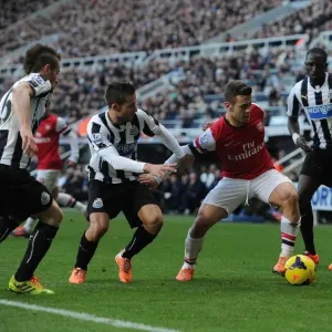 Clash at St. James Park: Wilshere Faces Off Against Newcastle Trio Clash at St. James Park: Wilshere Faces Off Against Newcastle Trio
