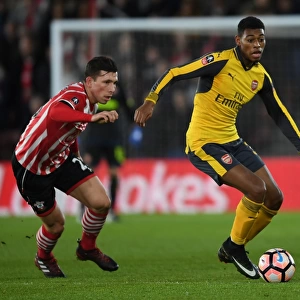 Clash at St. Mary's: Jeff Reine-Adelaide vs. Pierre-Emile Hojbjerg - FA Cup Fourth Round Showdown