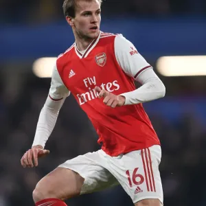 Clash at Stamford Bridge: Arsenal's Rob Holding Faces Off Against Chelsea