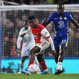 Clash at Stamford Bridge: Chelsea vs. Arsenal, Premier League 2021-22 - Nketiah vs. Saar