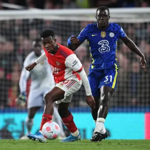 Clash at Stamford Bridge: Chelsea vs. Arsenal, Premier League 2021-22 - Nketiah vs. Saar