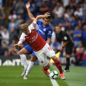 Clash at Stamford Bridge: Monreal vs Pedro