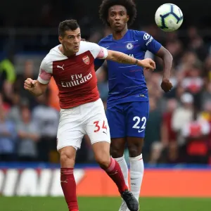 Clash at Stamford Bridge: Xhaka vs. Willian - Premier League Showdown