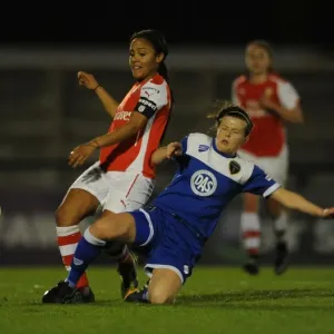 Clash of Stars: Alex Scott vs. Hayley Ladd in Arsenal Ladies vs. Bristol Academy WSL Match Clash of Stars: Alex Scott vs. Hayley Ladd in Arsenal Ladies vs. Bristol Academy WSL Match