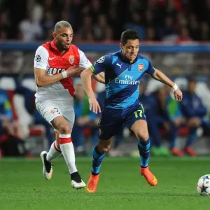 Clash of Stars: Alexis Sanchez vs. Layvin Kurzawa - Monaco vs. Arsenal, UEFA Champions League 2015