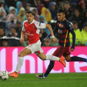 Clash of Stars: Alexis Sanchez vs Neymar - UEFA Champions League 2015-16: Barcelona vs Arsenal