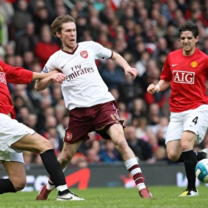 Clash of Stars: Hleb vs. Pique - Manchester United vs. Arsenal, 2:1 (BPL, 2008)