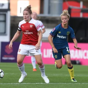Clash of Stars: Kim Little vs. Esme De Graaf in Arsenal Women vs. West Ham United Women Clash of Stars: Kim Little vs. Esme De Graaf in Arsenal Women vs. West Ham United Women