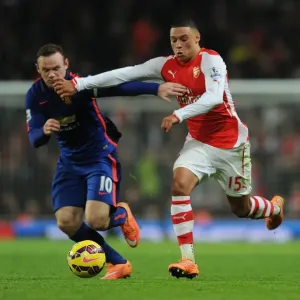 Clash of Stars: Oxlade-Chamberlain vs. Rooney - Arsenal vs. Manchester United (2014-15) Clash of Stars: Oxlade-Chamberlain vs. Rooney - Arsenal vs. Manchester United (2014-15)