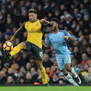 Clash of Stars: Oxlade-Chamberlain vs. Sterling - A Premier League Battle of Talents (Manchester City vs. Arsenal, 2016-17)
