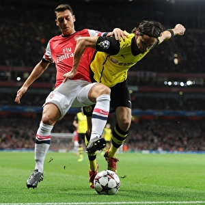 Clash of Stars: Ozil vs. Hummels - Arsenal vs. Borussia Dortmund, UEFA Champions League