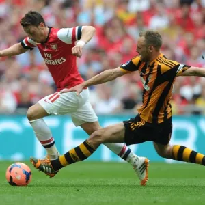 Clash of Stars: Ozil vs Meyler at the FA Cup Final - Arsenal vs Hull City