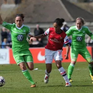 A Clash of Stars: Rachel Yankey vs. Nadine Kessler, Anna Blasse, and Viola Odebrecht - UEFA Women's Champions League Semi-Final Showdown