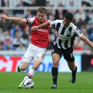 Clash of Stars: Ramsey vs Ben Arfa - Newcastle United vs Arsenal, Premier League 2012-13 Clash of Stars: Ramsey vs Ben Arfa - Newcastle United vs Arsenal, Premier League 2012-13