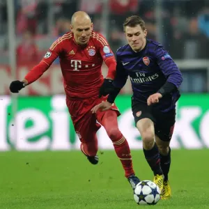 Clash of Stars: Ramsey vs. Robben - UEFA Champions League 2013: Bayern Munich vs. Arsenal