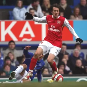 Clash of Stars: Rosicky vs. Neville - Everton's 1-0 Victory over Arsenal, 2007 Clash of Stars: Rosicky vs. Neville - Everton's 1-0 Victory over Arsenal, 2007
