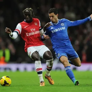 Clash of Stars: Sagna vs Hazard - Arsenal vs Chelsea, Premier League 2013-14