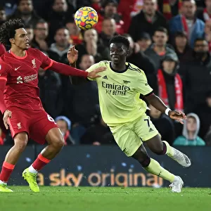 Clash of Stars: Saka vs. Alexander-Arnold - Liverpool vs. Arsenal Rivalry