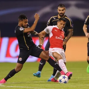Clash of Stars: Sanchez vs. Soudani - Arsenal's Alexis Sanchez Goes Head-to-Head with Dinamo Zagreb's El Arabi Hilal Soudani