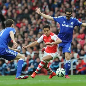 Clash of the Stars: Sanchez vs. Fabregas & Matic - Arsenal vs. Chelsea, Premier League 2015 Clash of the Stars: Sanchez vs. Fabregas & Matic - Arsenal vs. Chelsea, Premier League 2015