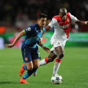 Clash of Stars: Sanchez vs. Kondogbia - Monaco vs. Arsenal, UEFA Champions League Round of 16