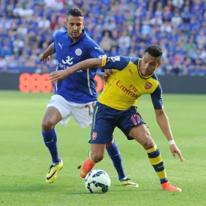 Clash of Stars: Sanchez vs. Mahrez - Leicester City vs. Arsenal, Premier League 2014-15