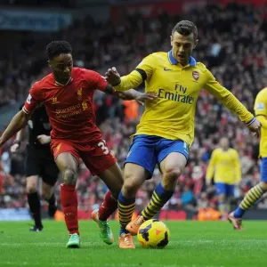 Clash of Stars: Wilshere vs Sterling - Liverpool vs Arsenal, Premier League 2013-14 Clash of Stars: Wilshere vs Sterling - Liverpool vs Arsenal, Premier League 2013-14