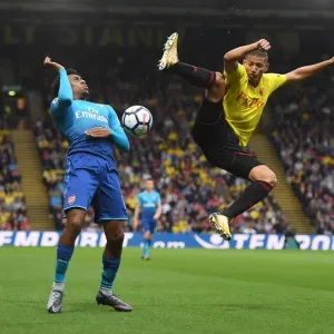 Clash of Talents: Iwobi vs. Richarlison in the Premier League Showdown between Watford and Arsenal