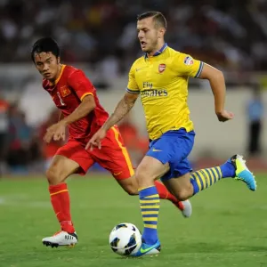 Clash of Talents: Jack Wilshere vs Pham Nguyen Sa - Arsenal vs Vietnam, 2013 Clash of Talents: Jack Wilshere vs Pham Nguyen Sa - Arsenal vs Vietnam, 2013