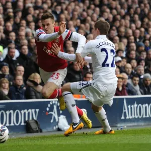 Clash of Talents: Jenkinson vs. Sigurdsson - Tottenham vs. Arsenal, Premier League 2012-13