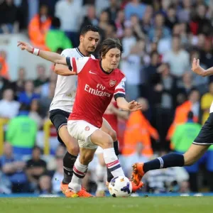 Clash of Talents: Rosicky vs Chadli, Bentaleb - Tottenham vs Arsenal, Premier League 2013-14 Clash of Talents: Rosicky vs Chadli, Bentaleb - Tottenham vs Arsenal, Premier League 2013-14